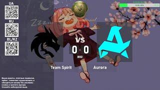 Team Spirit vs. Aurora -The International 2024 - Group Stage BO2