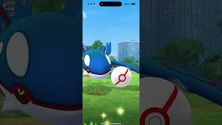 Easy  Kyogre but stubborn to Catch  smh  Why Kyogre #pokemongo #pokemon