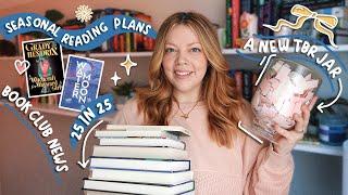 Reading Plans + Book Club + *NEW* TBR Jar 