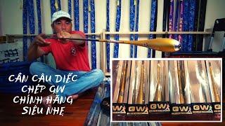 Cần Câu Diếc Chép GW  Chính Hãng l CẦN THỦ ĐẤT CẢNG