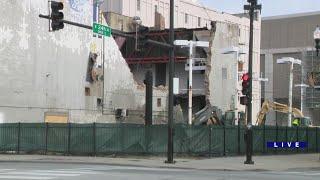 'Emergency' demolition of former E2 nightclub begins on one victim's birthday — WGN Midday News