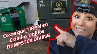 Cosas que TIRAN Las tiendas de Estados Unidos INCREIBLE  #dumpsterdiving ##viralvideos