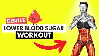 8 Min After Eating Gentle Workout  Exercise to Lower Blood Sugar🩸