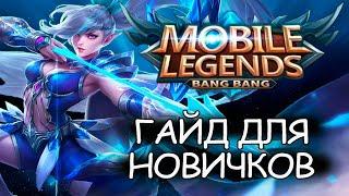 ГАЙД ДЛЯ НОВИЧКОВ MOBILE LEGENDS BANG BANG/ МОБАЙЛ ЛЕГЕНД ОСНОВЫ ИГРЫ