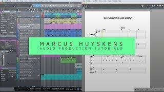 How to Create Lead Sheets in Minutes - Using Studio One with Notion