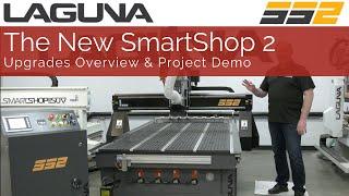 Newly Upgraded SmartShop® 2 CNC Router Overview | Laguna Tools