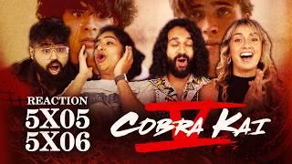 IT GETS EXTREME - Cobra Kai 5x5 + 5x6 | Group Reaction