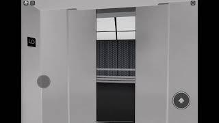 1 Montgomery & 1 Unknown Service Elevators at Underground Elevators, Roblox. (Loading Bay)