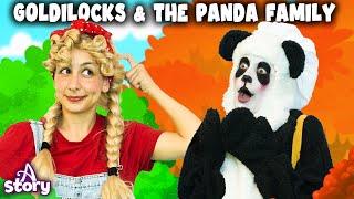 Goldilocks and the Panda Family | English Fairy Tales & Kids Stories