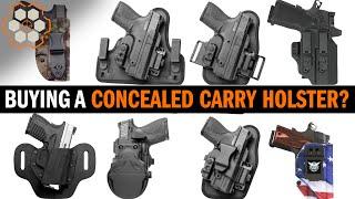 12 Things to Consider When Choosing a Concealed Carry Holster