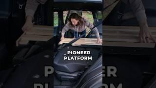 Car camping without bumps!  The Pioneer Platform levels your ride for a flat & comfy build 