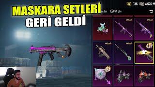 4000 UC YE HERŞEYİ ÇIKARDIM MASKARA SETİ M416 GERİ GELDİ !! PUBG MOBİLE