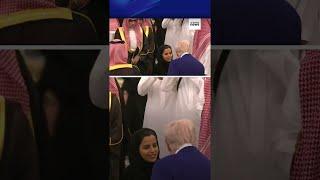 Trump meets high level Saudi guests in Riyadh