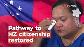 Singing, sorrow greets redress for Samoans stripped of NZ citizenship | 1News on TVNZ+