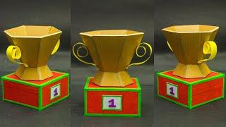 How to make a Trophy From Cardboard | Cardboard Projects