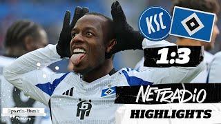 "DOMPEEEEE IST AM ZAUBERN!"  | Karlsruher SC vs. HSV | Highlights im HSVnetradio