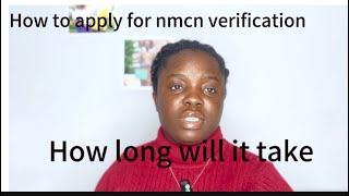 How to apply for NMCN license verification/certificate of good standing