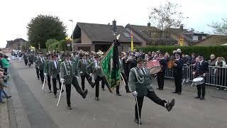 Schützenfest 2024:  Die letzte grosse Parade 2024 im Rheinkreis-Neuss.  Gevenbroich Elfgen. Teil 02.