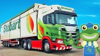 Gecko And The Big Truck | Lorry Videos For Children | Gecko's Real Vehicles