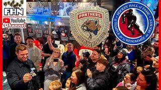 Florida Panthers Visit Hockey Hall of Fame, Donate Stanley Cup Championship Ring