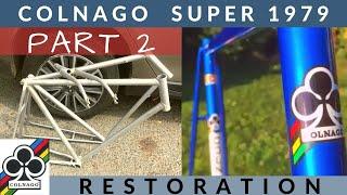 COLNAGO SUPER: Vintage Road Bike Restoration (part 2)