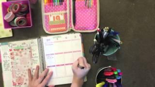 Erin Condren Life Planner- Simple Plan With Me