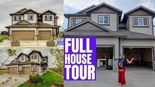 A HOUSE TOUR SEMI-DETACHED | HOME COST CRASHED IN CALGARY | Indian in CANADA | Choudhary family Vlog