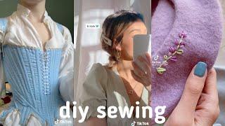 a beautiful sewing compilation. corsets, embroidered berets, trendy tops, etc