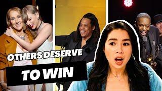 Caroline Kwan Reacts to The 2024 Grammy's Best Moments