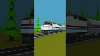 TrainWorks | Amtrak Passenger Train - Part 1 | #trains #amtrak #trainworks