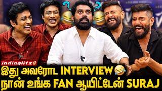 கலக்கலாக பேசிய Suraj  விழுந்து சிரித்த Vikram & SJ Suryah | Veera Dheera Sooran Team Interview