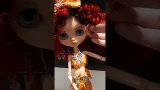 Giant Customized Blythe Hybrid Doll DIY Shoes with Matching Outfit + Update