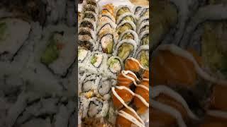 Sushi Roll Combo Restaurant Order #shorts #shortsvideo