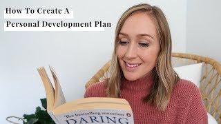 How To Create A Personal Development Plan