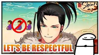 SHINRI WANTS RESPECT