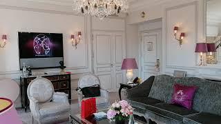 Hôtel Plaza Athénée Paris, Eiffeil Suite, one of the most spectacular suites in the world