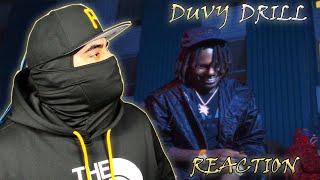 DUVY | DRILL (OFFICIAL MUSIC VIDEO) DOLLAR BOI ENT REACTION 