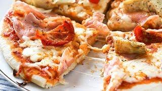 Pizza en sartén muy fácil y rica - Sin horno