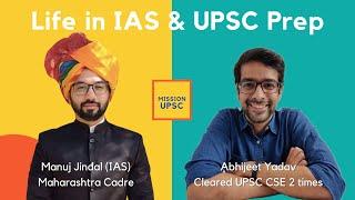 In conversation with @ManujJindalIAS about UPSC prep and life!