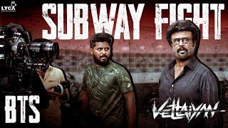 Subway Fight BTS | Vettaiyan | Rajinikanth | Amitabh | Fahadh Faasil| TJ Gnanavel | Anirudh | Lyca