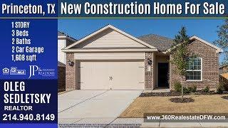 New Construction Home - Princeton, TX | 3 Bd, 2 Ba, 2 Car. Call Oleg Sedletsky Realtor