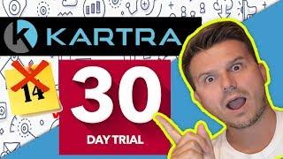 Kartra Trial : How to get Kartra 30 Day Trial vs only 14 Day $1 Trial (FREE HACK)