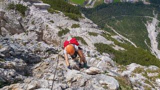 16. Via Ferrata Michielli Strobel (Punta Fiames)