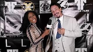 Interview with Maxine Booth on the Red carpet with James Bryan.