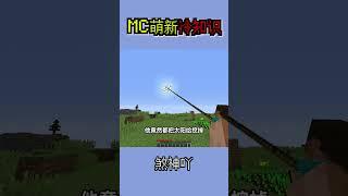 MC新手冷知识，这样的MC你见过吗？五头凋零！ #我的世界