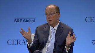 BlackRock CEO Larry Fink on how he sees AI changing the labor landscape