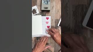 Learn to make your own greeting cards with this easy card making project! #cardmaking #stamping