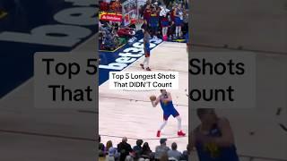 Longest NBA Shots That DIDN’T Count! 