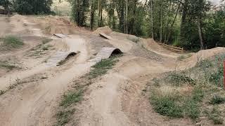 Gateway Green pump track, dirt jumps and skills area