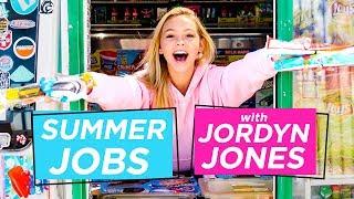 JORDYN JONES ICE CREAM TRUCK CHALLENGE | Summer Jobs w/ Jordyn Jones